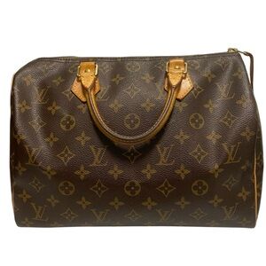 Louis Vuitton Brown/Tan Speedy Handbag